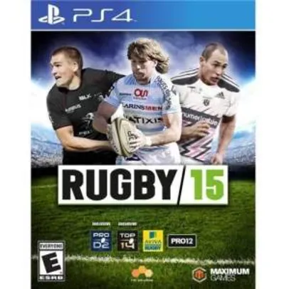 [Casas Bahia] Jogo Rugby 15 - PS4 por R$50