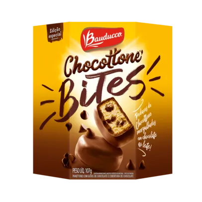 [3 unidades] Chocottone bites® 107g