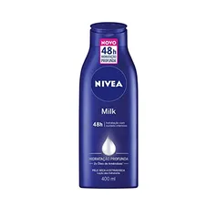 [REC] [Leve +Por- R$10] NIVEA Hidratante Corporal Milk Pele Seca - Nutrição intensa para pele seca 