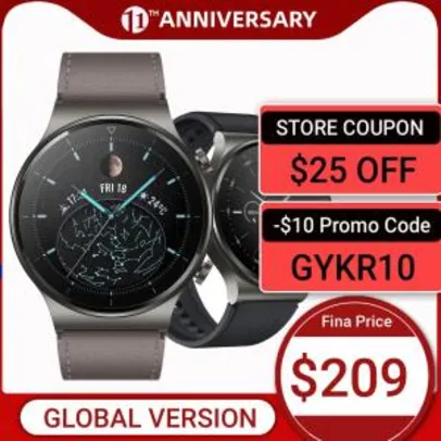 SmartWatch Huawei Watch GT 2 Pro R$1098