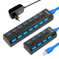 HUB USB 3.0 4 Portas | R$17