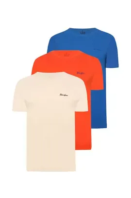 Kit 3 Camisetas Básicas Polo Wear
