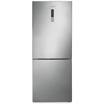 Refrigerador Bottom Freezer Samsung Barosa de 02 Portas Frost Free com 435 L e Painel Eletrônico Inox Look - RL4353RBASL