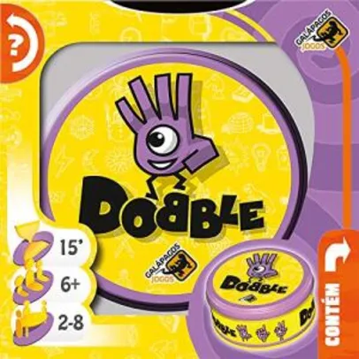 Jogo de Cartas Dobble - Galápagos Jogos R$44