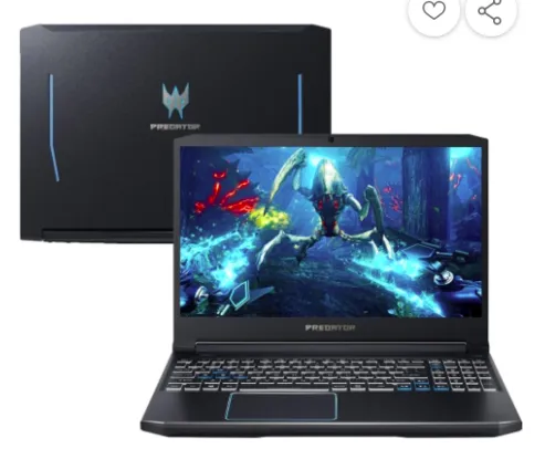 [REEMBALADO] Notebook Gamer Acer PH315-52-748U 9ª Intel Core I7 16GB | R$6750