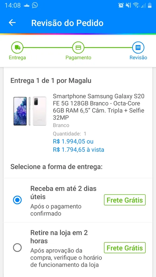 Imagen na descrição da promoção