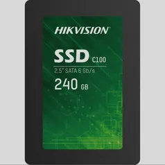 Memória SSD Hikvision C100, 240GB, Sata 3