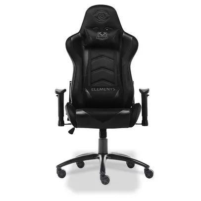 CADEIRA GAMER ELEMENTS VEDA NEMESIS SUEDE PRETA R$ 1502