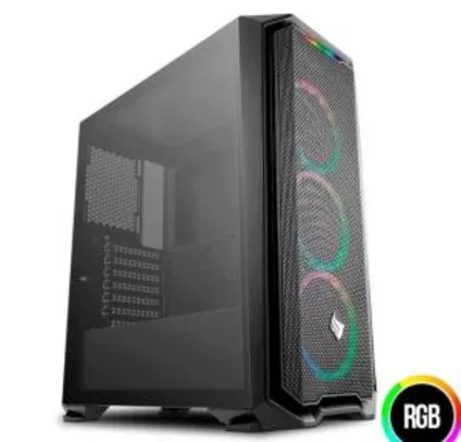 [AME R$274] Gabinete Pichau Gaming Gadit X Lateral (PGG-X01) R$278