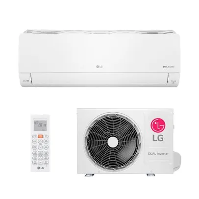 Ar Condicionado Split Inverter Lg Hi Wall Dual Voice +Ai 12000 Btus Fr