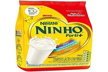 (Recorrência) Composto Lácteo, Nestlé, Ninho Forti+, Pacote, 750g