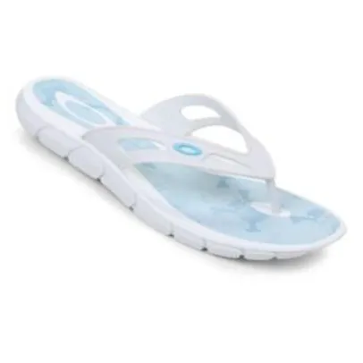 Chinelo Oakley Operative 4.0 Print Masculino - Branco | R$51