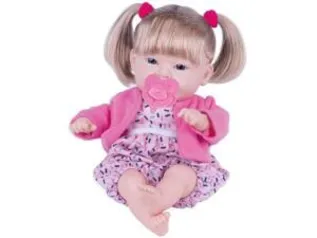 Boneca Dolls Collection Bebê Feliz com Acessórios - Super Toys | R$ 18