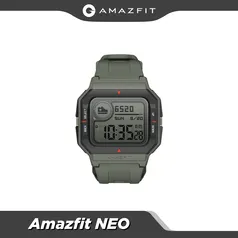 [Contas Novas] Relógio Inteligente Amazfit Neo | R$105