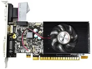 Placa de Vídeo Afox Geforce GT610 2GB DDR3 - AF610-2048D3L5 | R$ 285