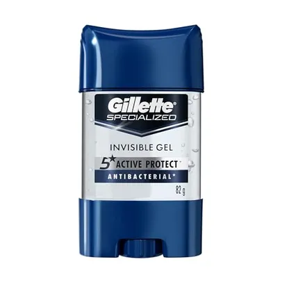 Desodorante Gel Antitranspirante Gillette Antibacterial - 82g