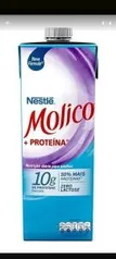 Molico desnatado zero lactose + proteinas, com 12 unidades R$42