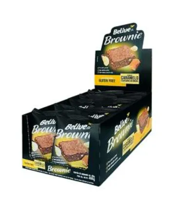 Brownie de Caramelo com Castanha-Do-Brasil - 10 unidades | R$21