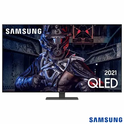 [F-Prime + Pix] Smart TV 4K Samsung QLED 65" com Modo Game, Alexa buil