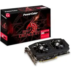 PLACA DE VÍDEO POWERCOLOR RADEON RED DRAGON RX 580 8GB AXRX 580 8GBD5-3DHDV2/OC 256BIT GDDR5 PCI-EXP
- R$ 999