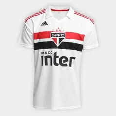 [N Card] Camisa São Paulo I e II 2018 s/n° Torcedor Adidas Masculina  por R$ 144