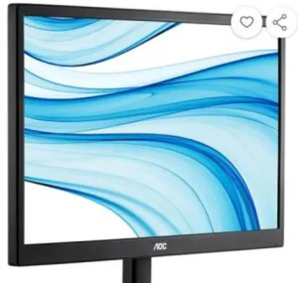 Monitor LED 21,5" Widescreen/Full HD AOC e2270Swn R$503