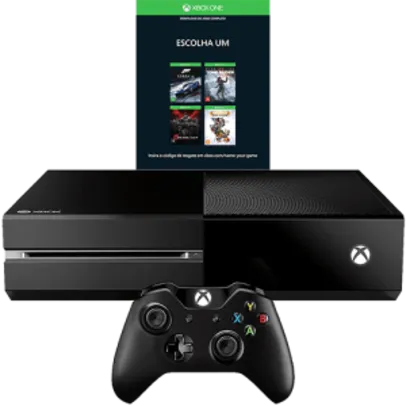 Xbox One 500GB + Escolha Seu Jogo (Via Download)