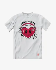 [TAMANHO M] Camiseta Vários Artistas - Love Hurts