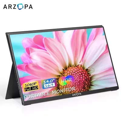 Monitor Portatil Arzopa 14' Full HD