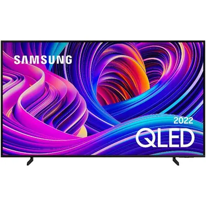 Smart TV 50 Samsung Q60B  Qled 4K 3 HDMI 2 USB Wi-Fi - 2022