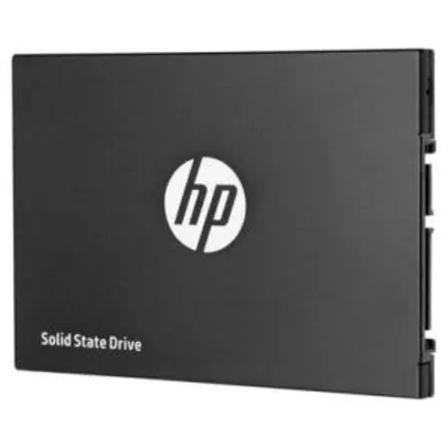 SSD HP S700, 250GB, SATA, Leituras: 555Mb/s e Gravações: 515Mb/s R$190