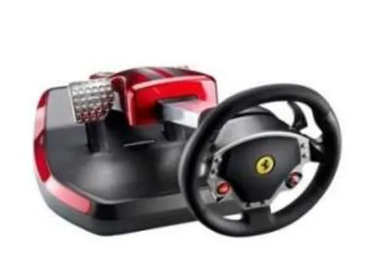 [Saraiva] Volante Ferrari Wireless Gt Cockpit 430 - Edição Scuderia - Pc, PS3 - R$950
