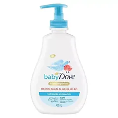 Sabonete Líquido da Cabeça aos Pés Baby Dove Hidratação Enriquecida 400ml