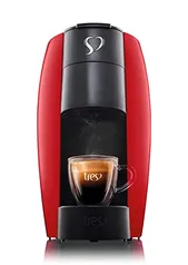 Cafeteira Espresso LOV Vermelha Automática 127V - TRES 3 Corações