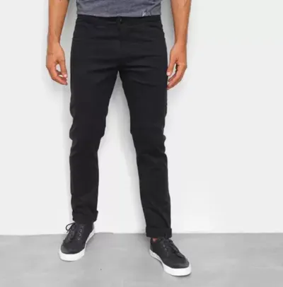 Calça Sarja Ecxo Masculina Preta (Somente 36 e 38)