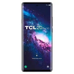 Smartphone TCL 20 PRO G 6.67'' FHD+ 256GB 6GB RAM Câmera Quadrupla 48MP Frontal 32MP Dual Chip Cinza