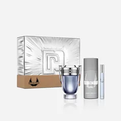 Kit Coffret Paco Rabanne Invictus Masculino Eau de Toilette