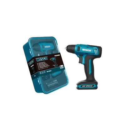 [app] Parafusadeira E Furadeira a Bateria 12v 3,8'' Ws2555k Azul Wesco