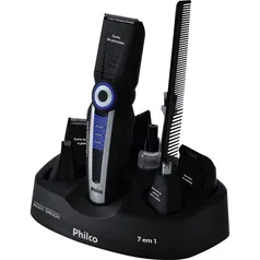 [APP/AME R$ 85]Aparador e Cortador de Pelos Multigroom 7 Em 1 - Philco