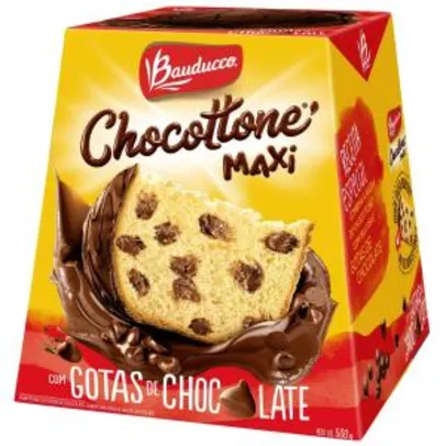 Chocottone Maxi Chocolate Bauducco 450g | R$5,50