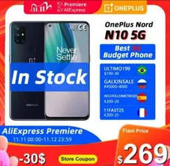 Oneplus Nord N10 6Gb 128Gb | R$1457