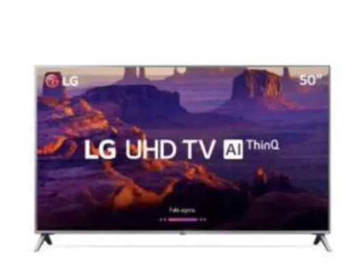 Saindo por R$ 1795: Smart TV 4K LG 50 “ | Pelando