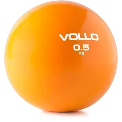 Bola Tonificadora Laranja 0.5kg Vollo Sports