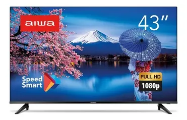 Smart Tv Aiwa 43 Full Hd Hdr10 Dolby Áudio Aws-tv-43-bl-01