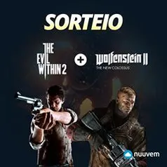 Sorteio de uma key dos jogos The Evil Within 2 + Wolfenstein 2 na nuuvem