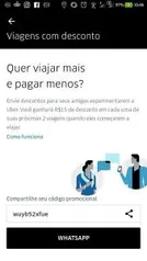 Desconto nas duas primeiras viagens