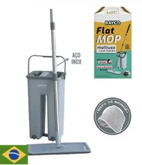 MOP LAVA E SECA FLAT MULTIUSO VERTICAL COM REFIL EXTRA