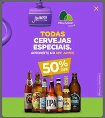 50% OFF em Cervejas Especiais