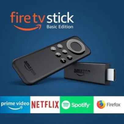 Fire TV Stick Amazon 8 GB Full HD HDMI | R$182