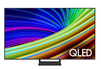 Samsung Smart TV QLED 4K Q65C 2023, Modo Game, Som em Movimento, Tela sem limites. 55"